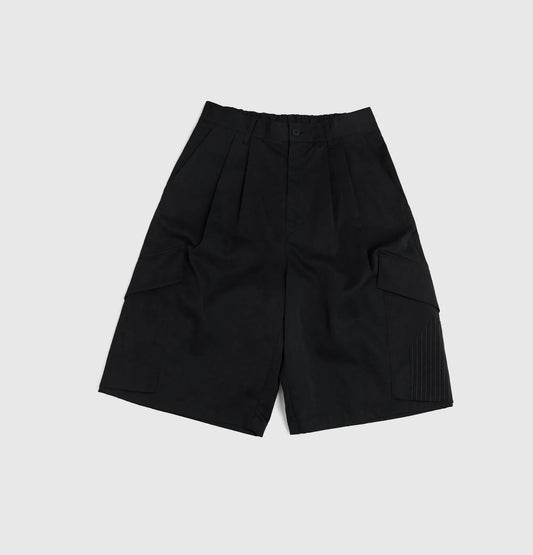 Melsign - Panel Pocket Shorts - Black