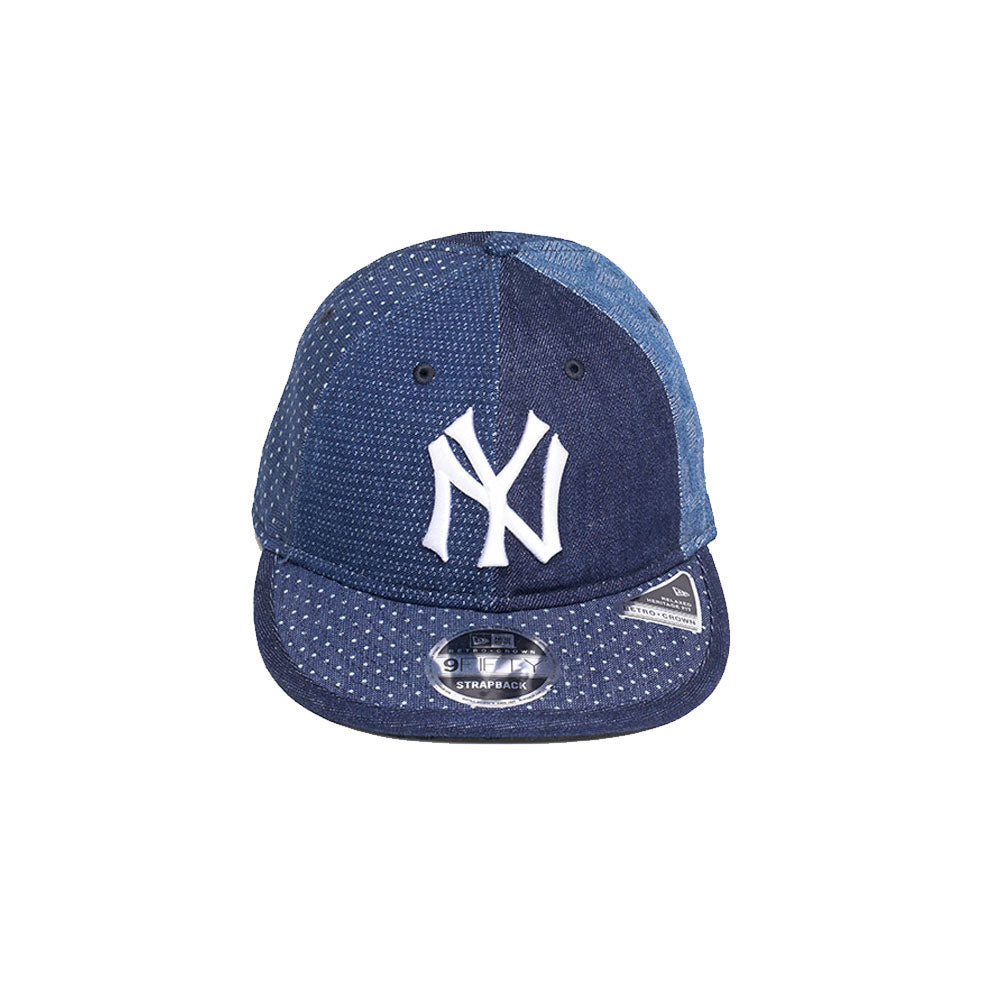 New Era - 9FIFTY Retro Crown NY Yankees Cooperstown Cap - Multi-Denim