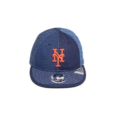 New Era - 9FIFTY Retro Crown NY Mets Cap - Multi-Denim
