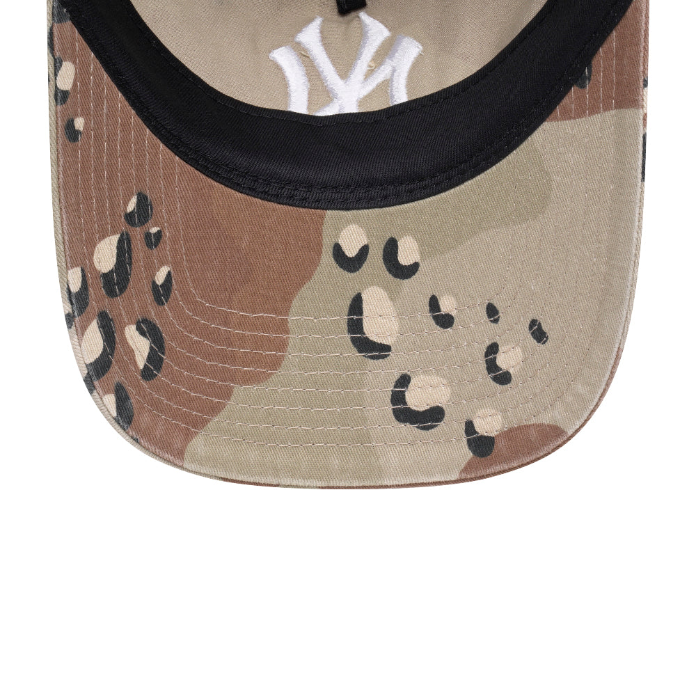 New Era - 9TWENTY A-Frame NY Yankees Cap - Washed Desert Camo