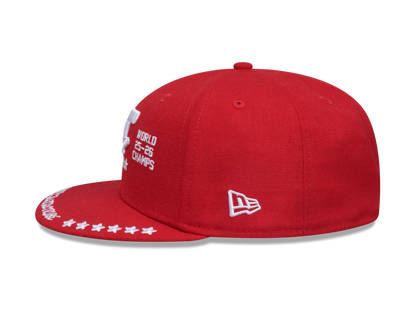New Era - Judah 5950 All Over - Scarlet