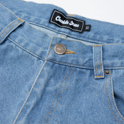 Chocolate Jesus - Baggy Denim Pants - Ice Wash