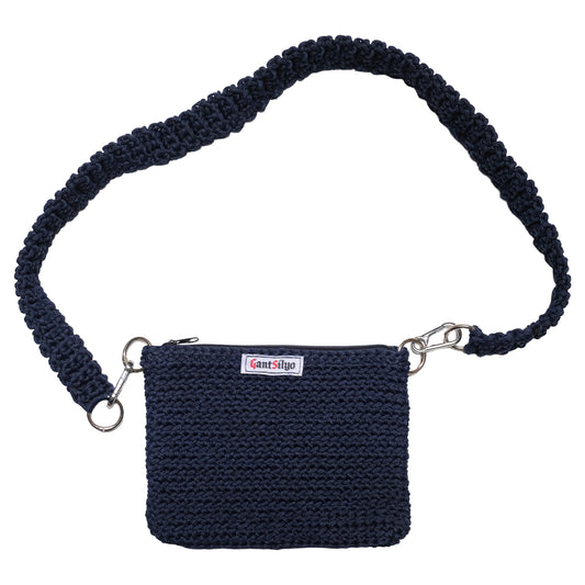 Gant Silyo - Crochet Side Bag #4 - Navy