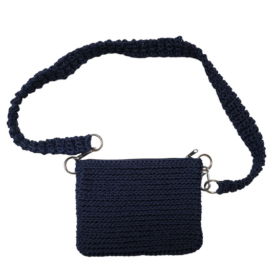 Gant Silyo - Crochet Side Bag #4 - Navy