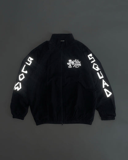 Slow Squad International - Slow Squad x Zombra Reflective Drill Jacket - Grey