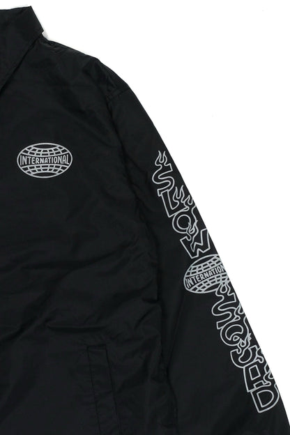 Slow Squad International - Slow Squad x Scumboy Reflective Coach Jacket - Black