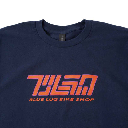 Blue Lug - Kana Logo Long Sleeve T-shirt - Navy