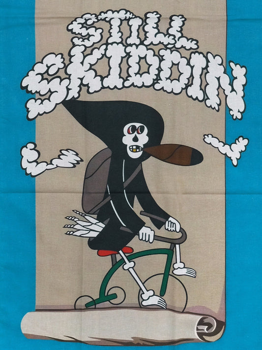 Slow Squad International - STILL SKIDDIN' Tenugui Towel - Multi