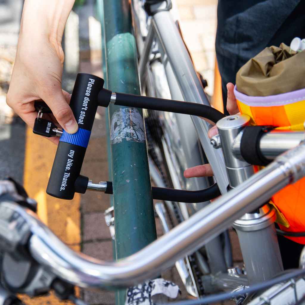 Blue Lug - Steel U-Lock - Black