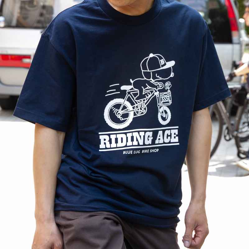 Blue Lug - Riding Ace T-Shirt - Navy