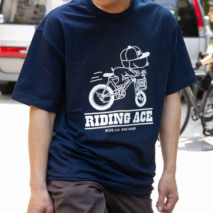 Blue Lug - Riding Ace T-Shirt - Navy