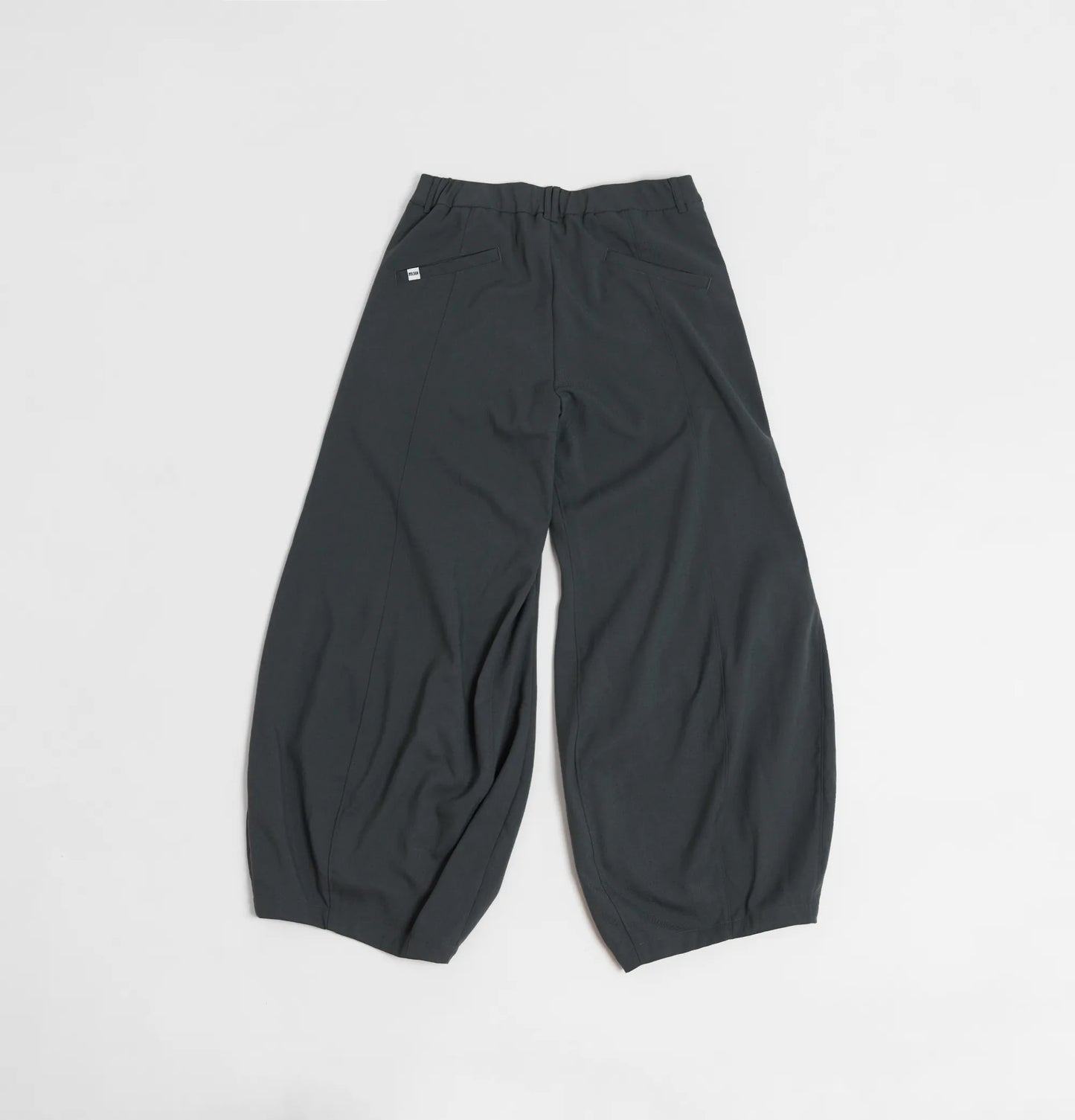 Melsign - Special Cutting Linen Trousers - Dark Gray