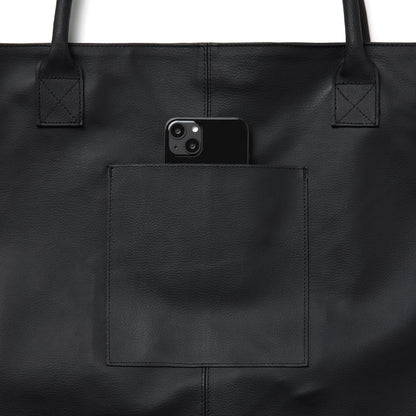 Melsign - 2 Way Leather Strap Tote Bag