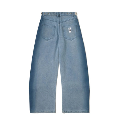 Melsign - Washed Denim Jeans - Medium Blue