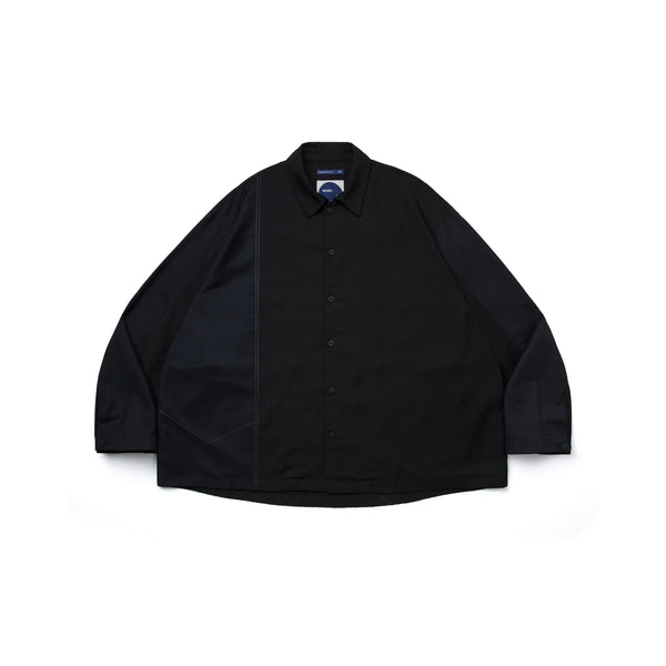 Melsign - Patched OV-L/S Shirt - Black