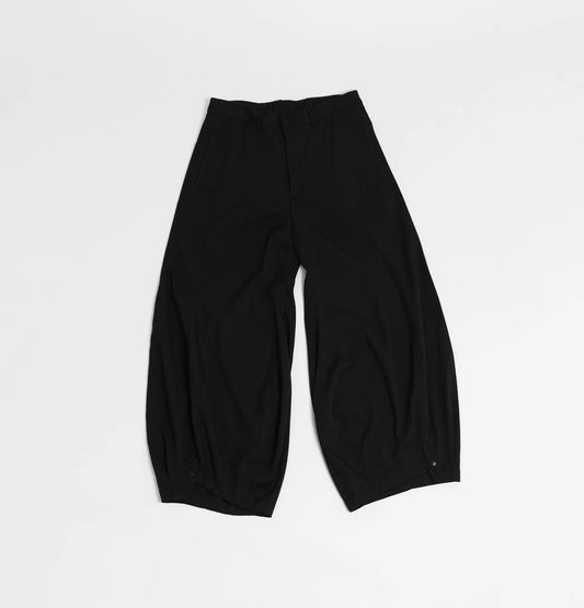 Melsign - Special Cutting Linen Trousers - Black