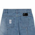 Melsign - Stitching Fringe Denim - Natural