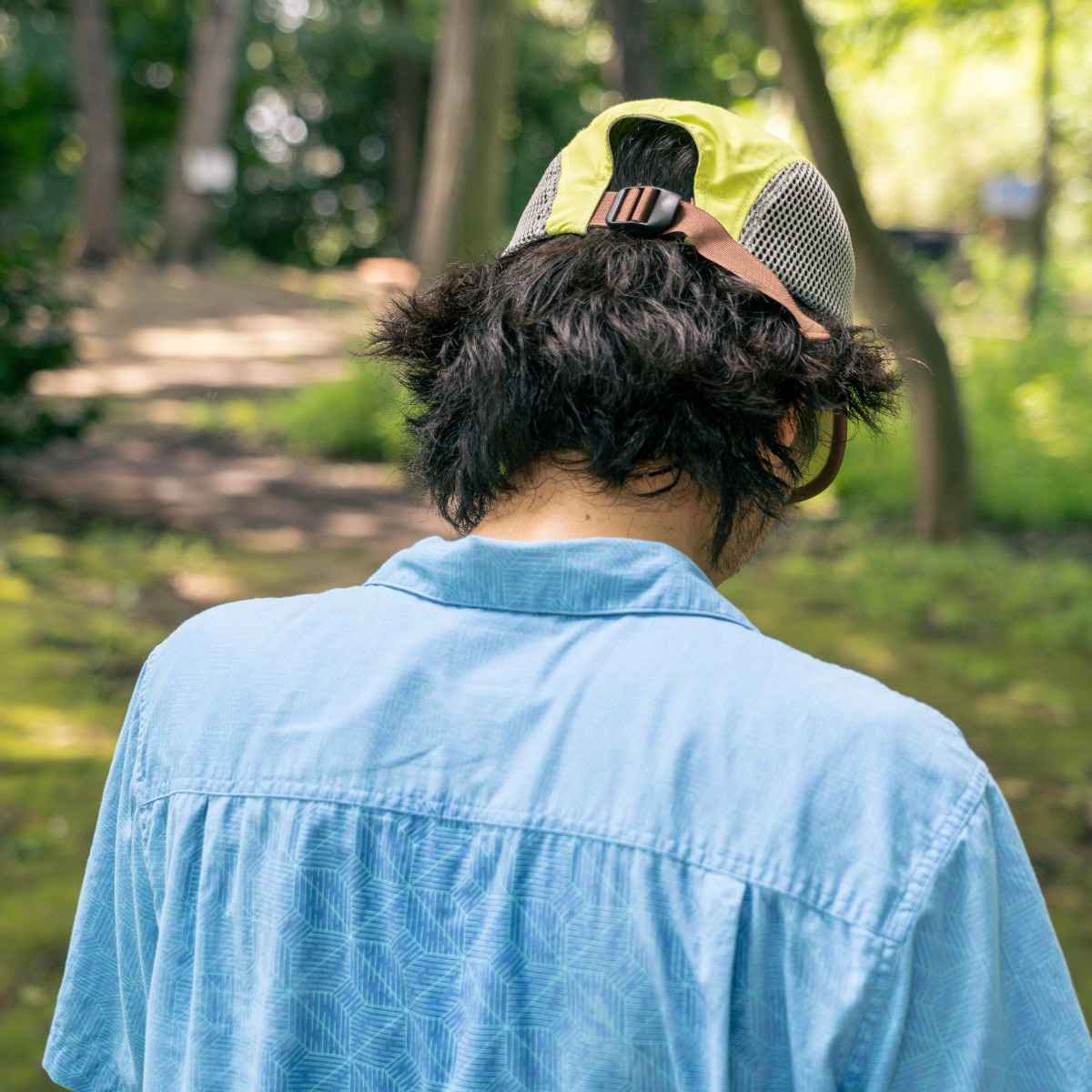 Blue Lug - Bicycle Mesh Duckbill Cap - Lime