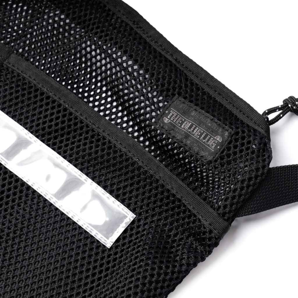Blue Lug - Stroll Mesh Sacoche - Black / Reflective