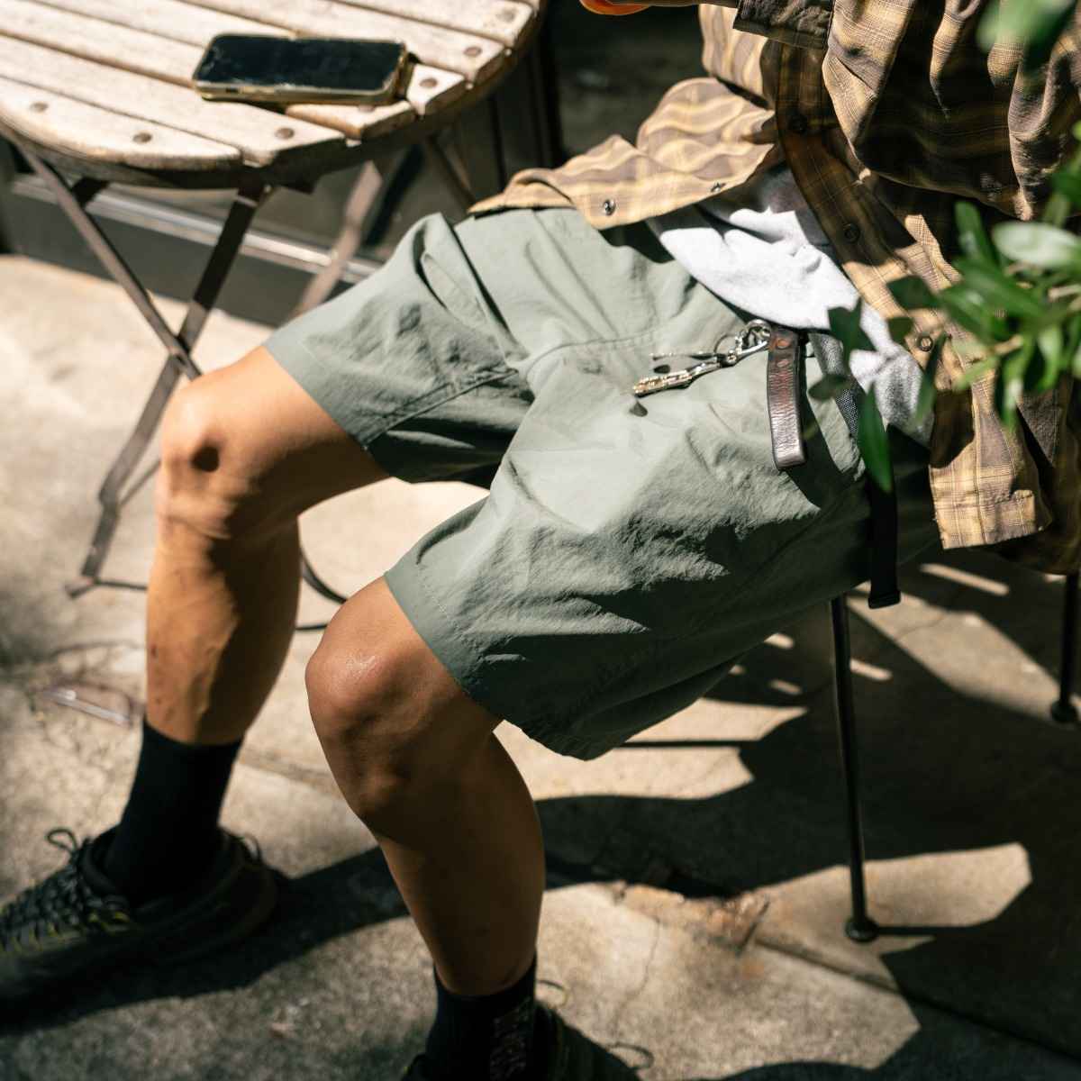 Blue Lug - Bike Shorts - Gray