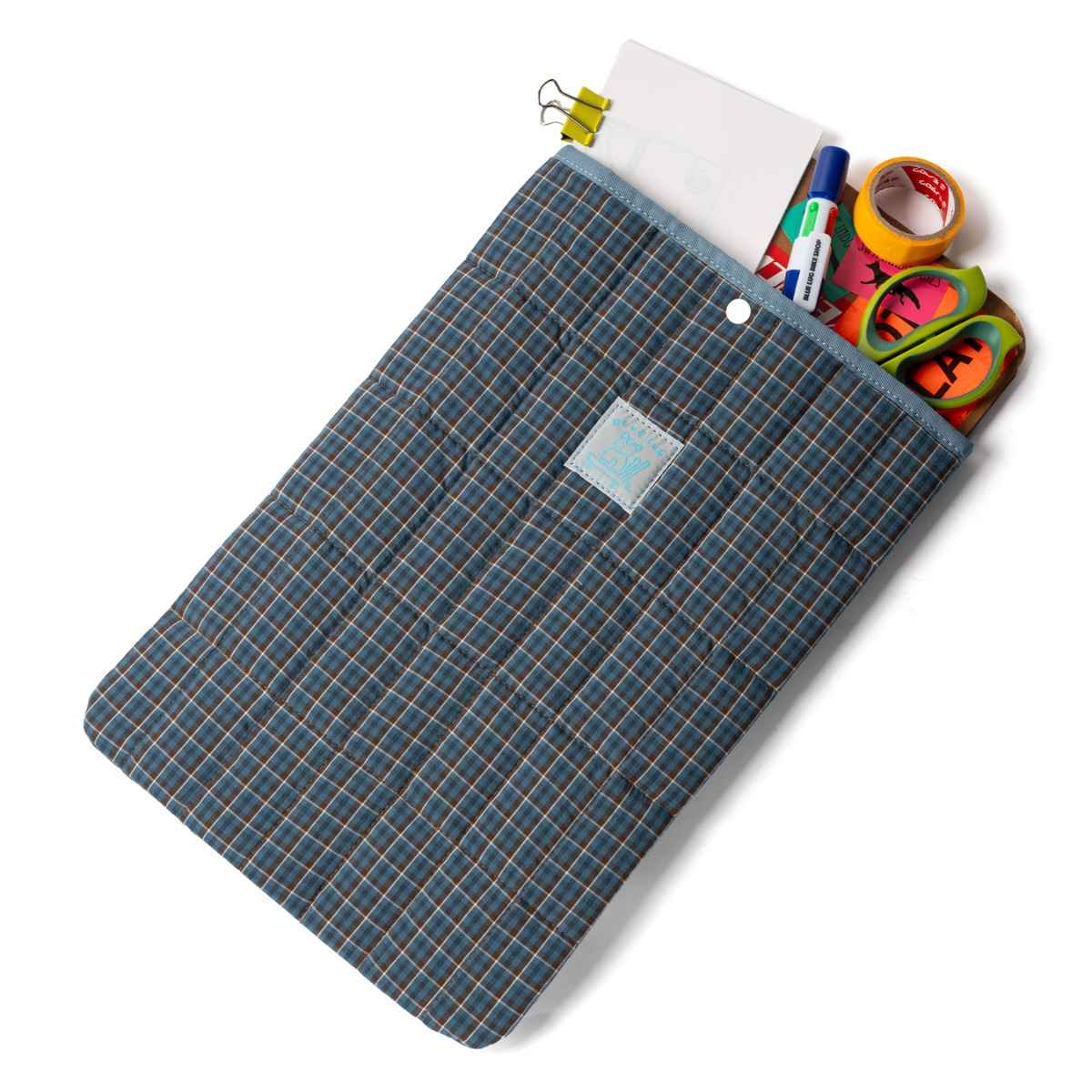 Blue Lug - Padding PC Sleeve - Blue Check