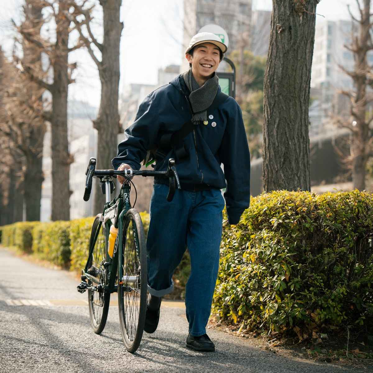 Blue Lug - Bicycle Winter Duckbill Cap - Ivory