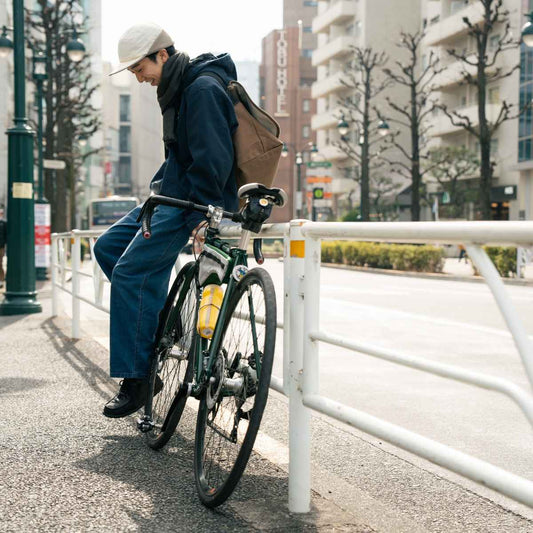 Blue Lug - Bicycle Winter Duckbill Cap - Ivory