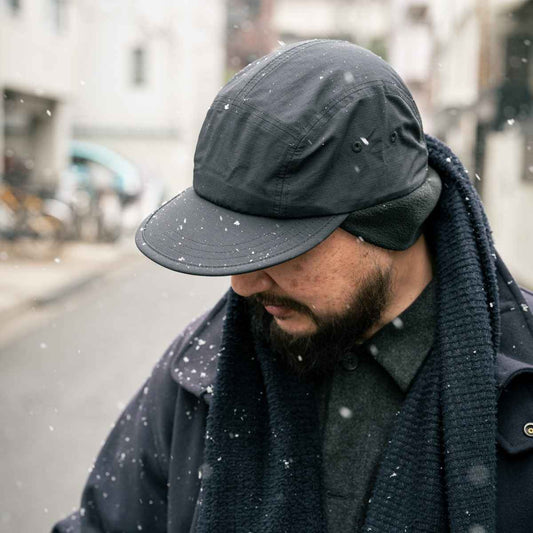 Blue Lug - Bicycle Winter Duckbill Cap - Black