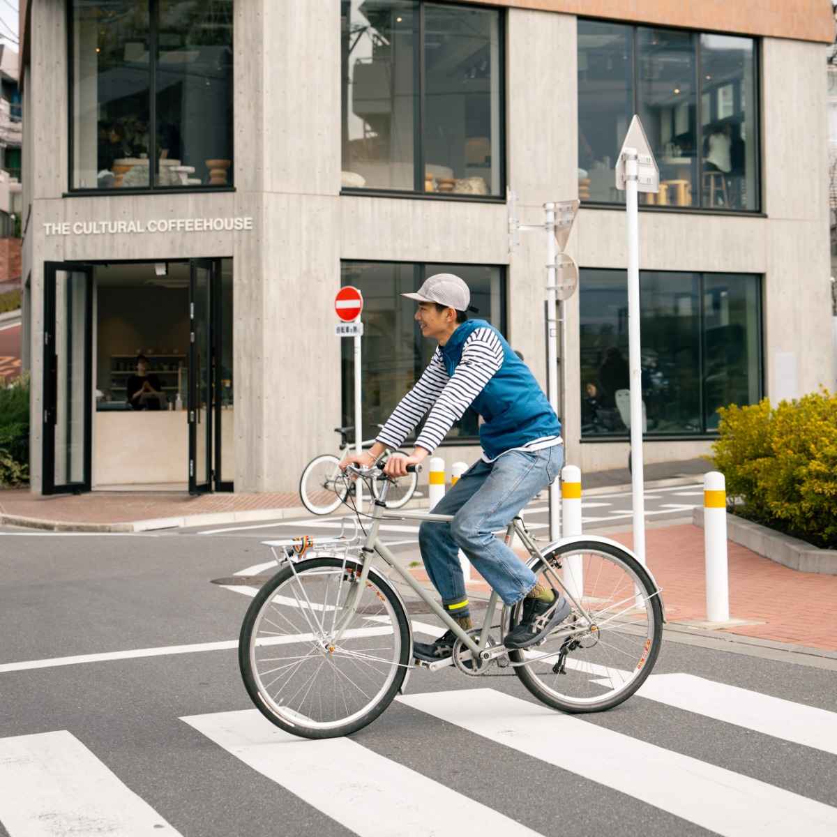 Blue Lug - Bicycle Duckbill Cap - Titanium Blue