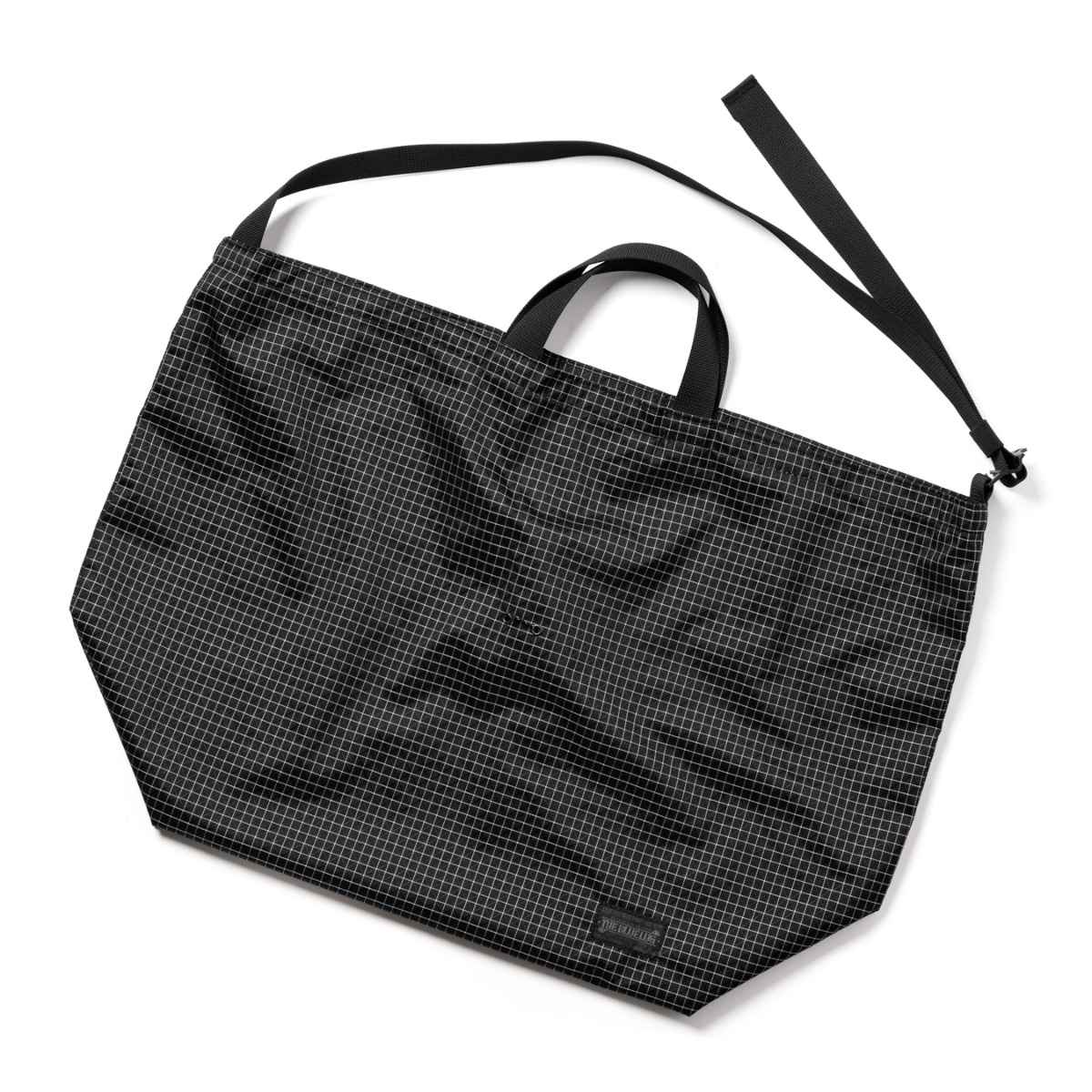 Blue Lug - 137 Tote Bag - Black (X-Grid)