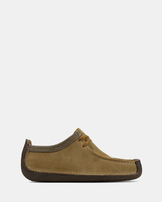 Clarks Originals - Natalie Oakwood Suede - Brown