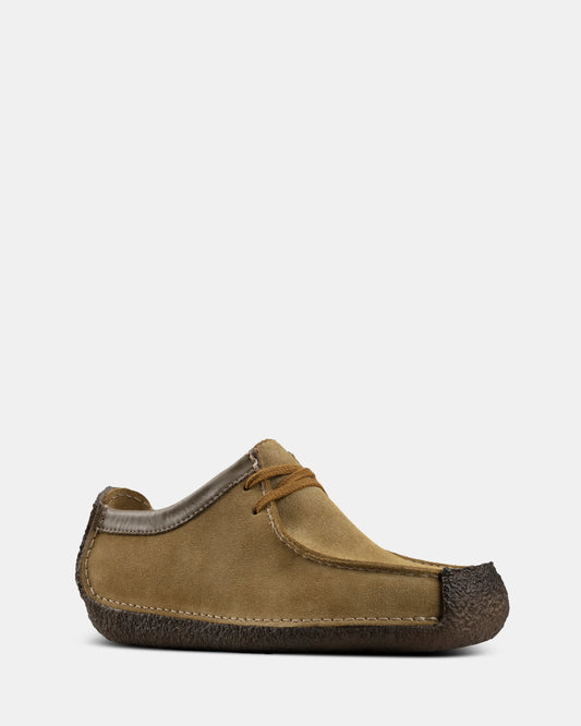 Clarks Originals - Natalie Oakwood Suede - Brown