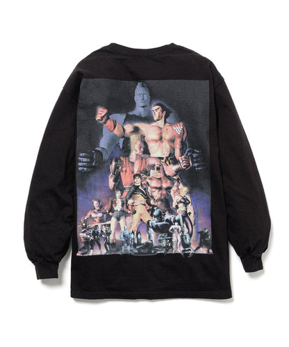 F-LAGSTUF-F - "TEKKEN" LS Tee - Black