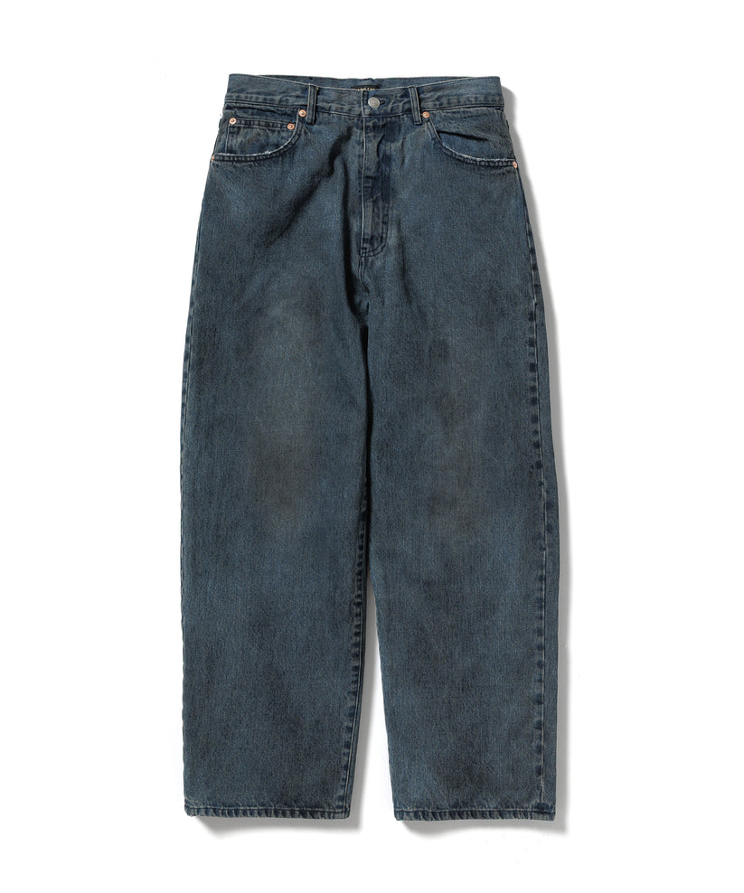 F-LAGSTUF-F - DENIM BAGGIE PANTS - Indigo