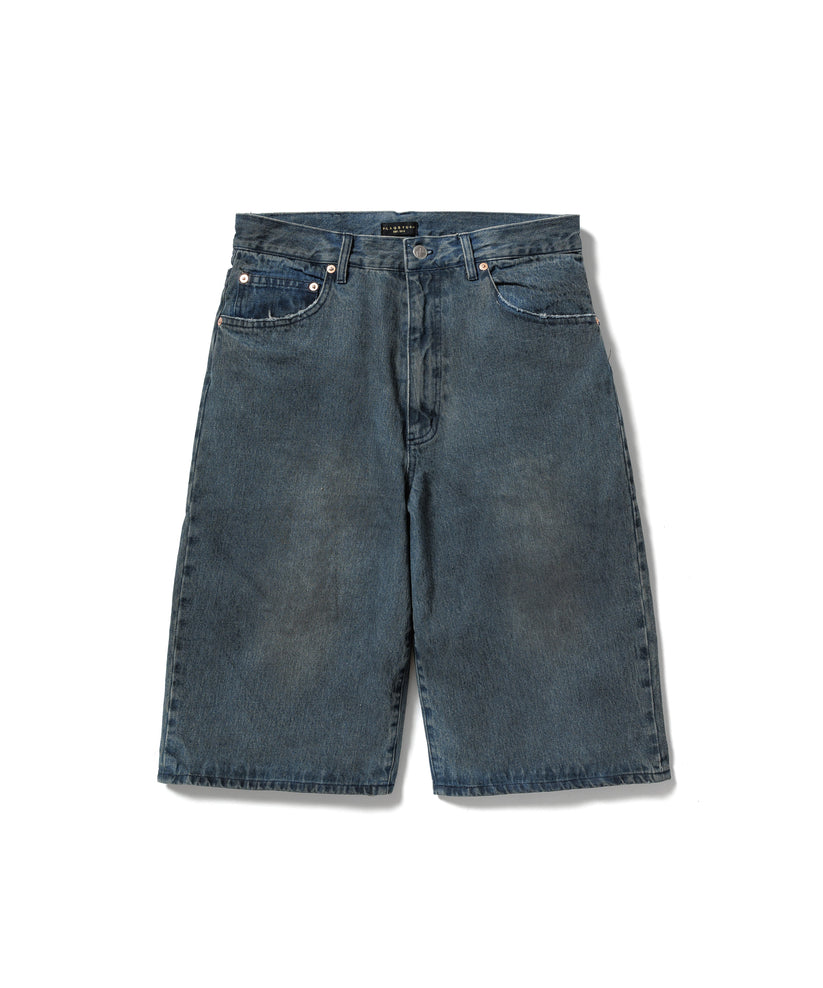 F-LAGSTUF-F - DENIM BAGGIE SHORTS - Indigo