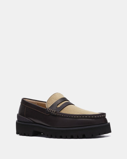 Clarks Originals - Yukoner Penny Loafer - Brown Combi
