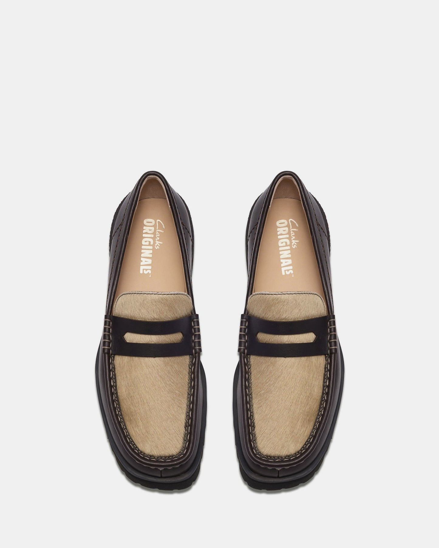 Clarks Originals - Yukoner Penny Loafer - Brown Combi