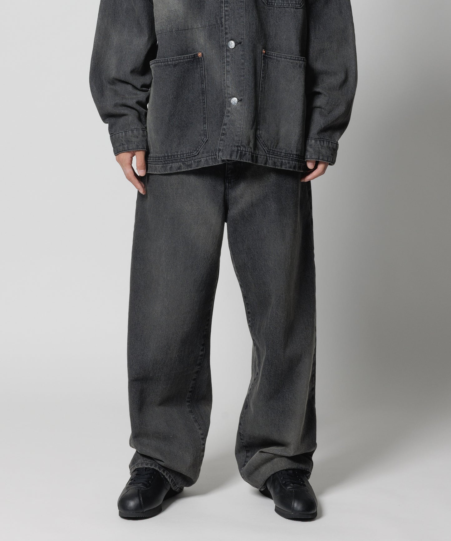 F-LAGSTUF-F - Sun Fade 5Pocket Denim Pants - Black