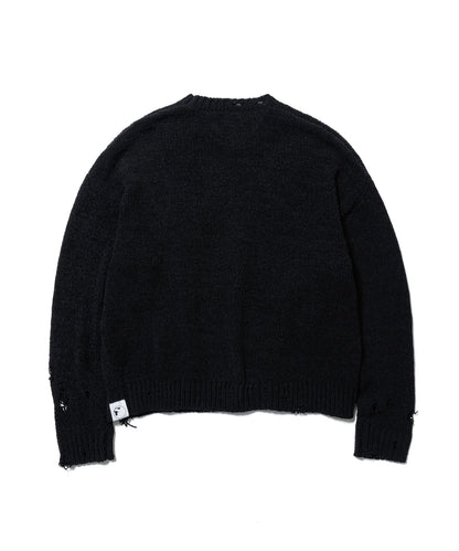 F-LAGSTUF-F - Boro Mole Sweater - Black