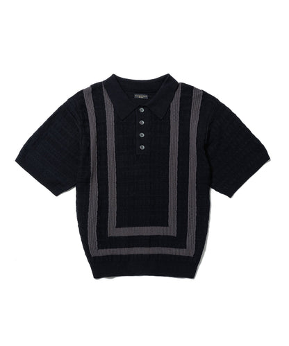 F-LAGSTUF-F - S/S Polo Sweater - Black