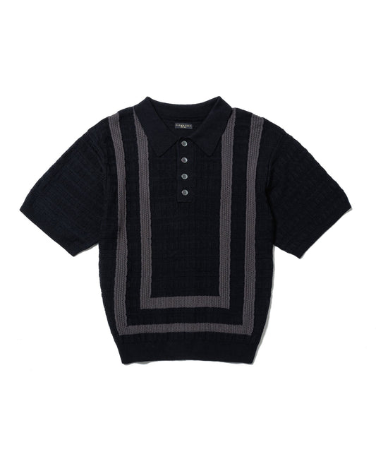 F-LAGSTUF-F - S/S Polo Sweater - Black