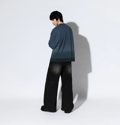 Melsign - Canvas Fade Crewneck - Navy