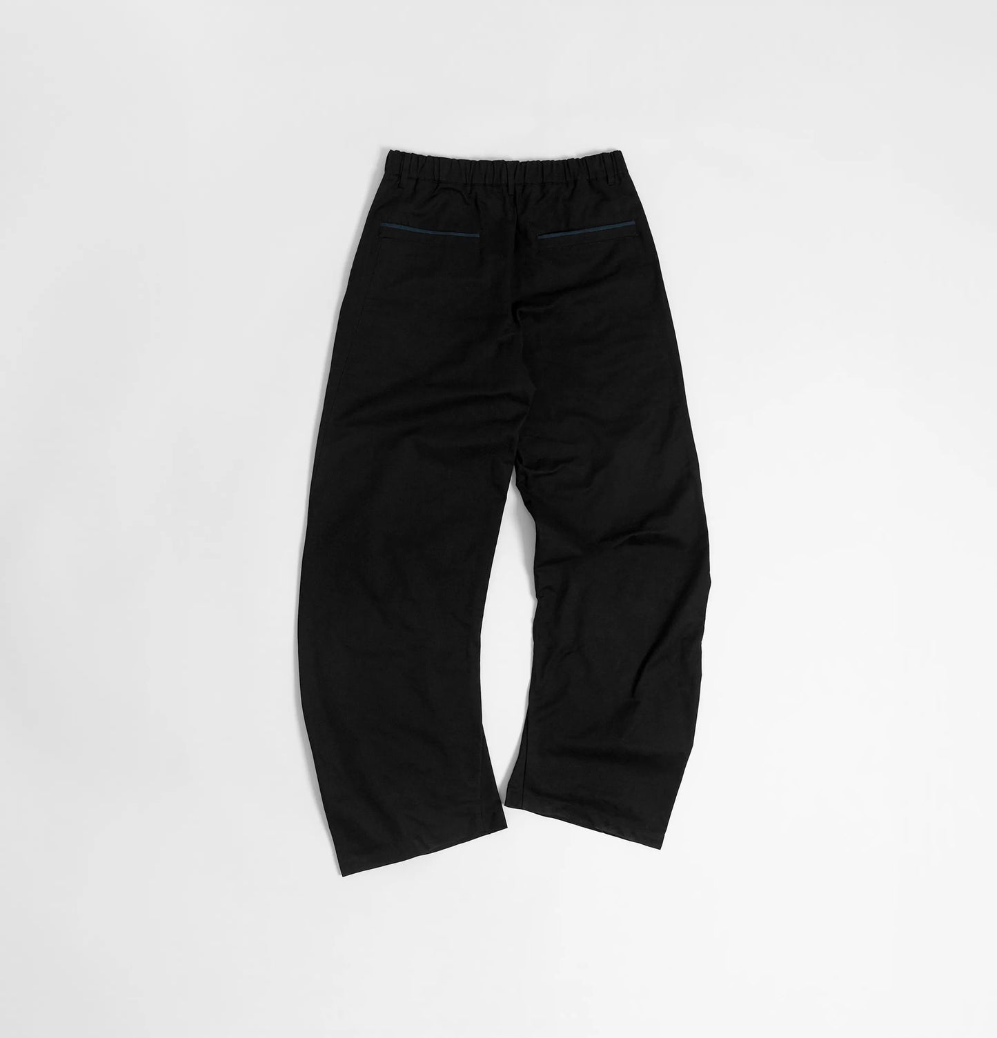 Melsign - Patch Curved Pants - Black