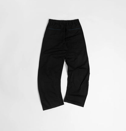 Melsign - Patch Curved Pants - Black