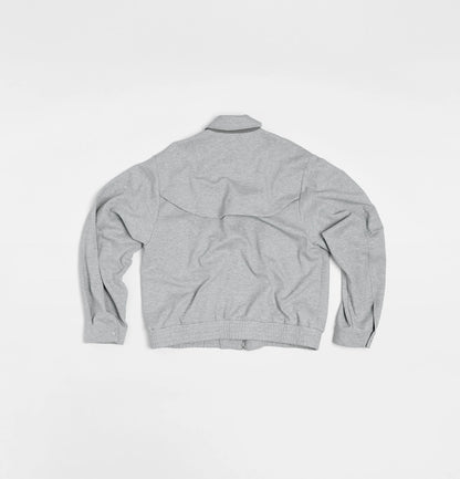 Melsign - Mellow Lapel Bomber Jacket - Gray