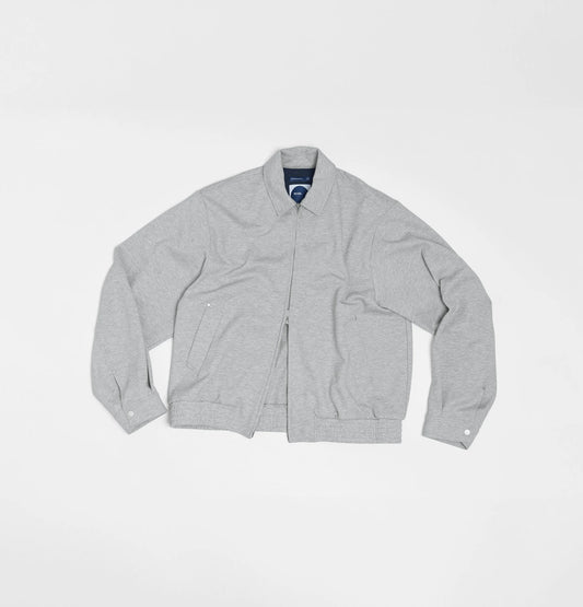 Melsign - Mellow Lapel Bomber Jacket - Gray