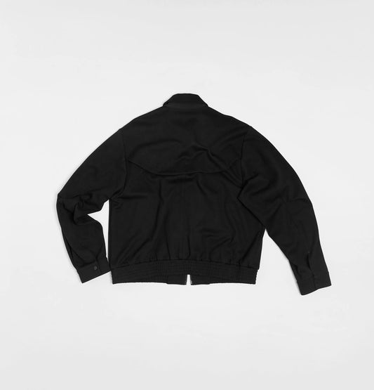 Melsign - Mellow Lapel Bomber Jacket - Black