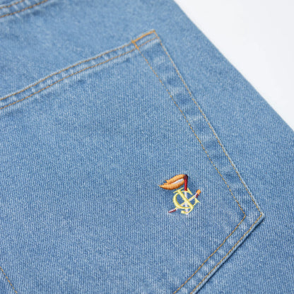 Chocolate Jesus - Baggy Denim Pants - Ice Wash