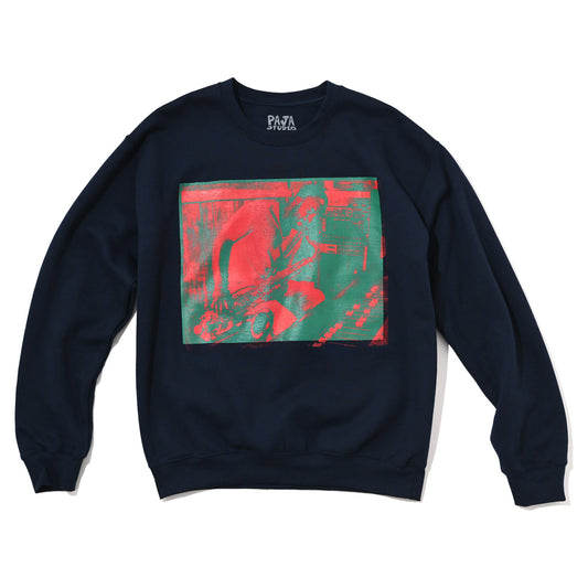 Paja Studio - WineLight Sweatshirt - Navy