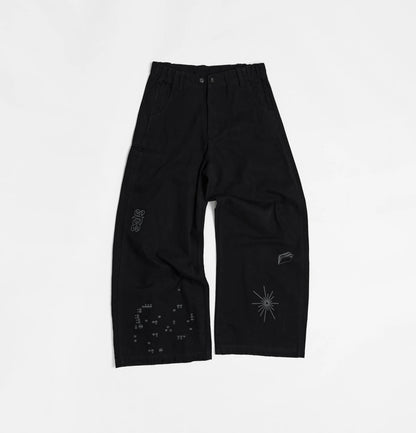 Melsign - Digital Code Work Pants - Black